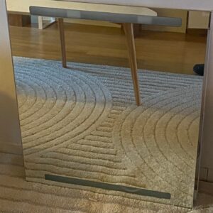 Badrumsspegel med belysning