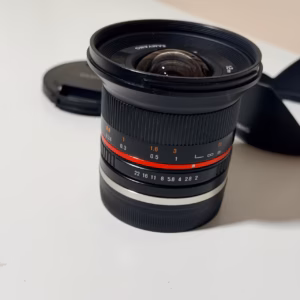 Samyang 12 mm Sony E objektiv