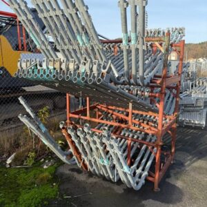 Ställningsdetaljer HAKI byggnadsställningar