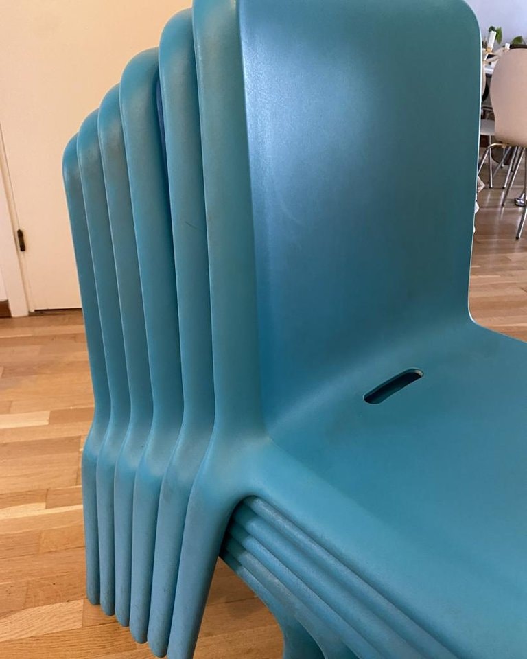 Italienska Designstolar Pedrali 300 Snow - Bild 2