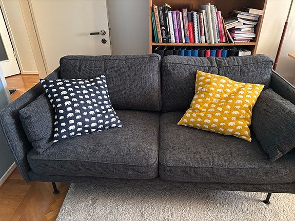 175 cm bred soffa från Mio