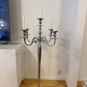 5-armad silverkandelaber - 118cm – klassisk design